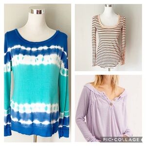 Bundle of 3 PL Movement, Free People, We The Free, Zara Tops Size S